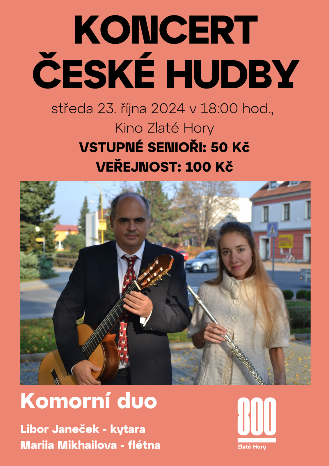 DNY SENIORŮ 2024 - KONCERT ČESKÉ HUDBY