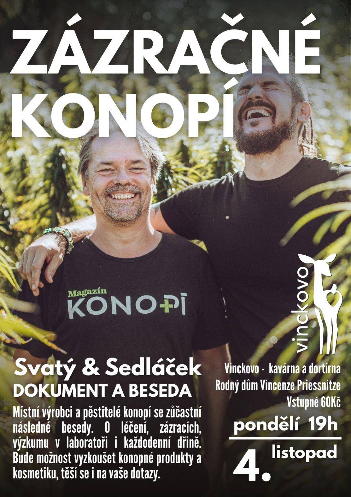 Zázračné Konopí se Svatý & Sedláček