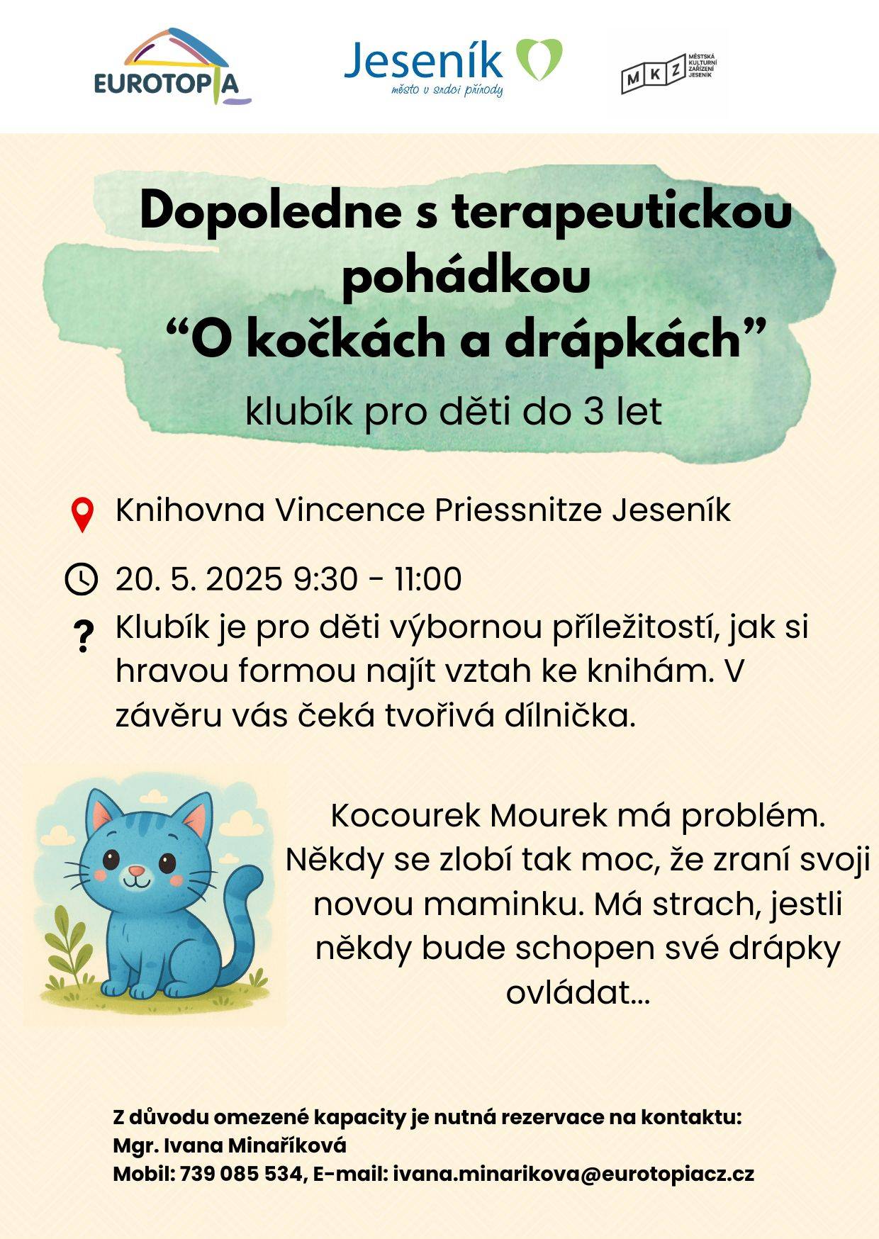 DOPOLEDNE S TERAPEUTICKOU POHÁDKOU 