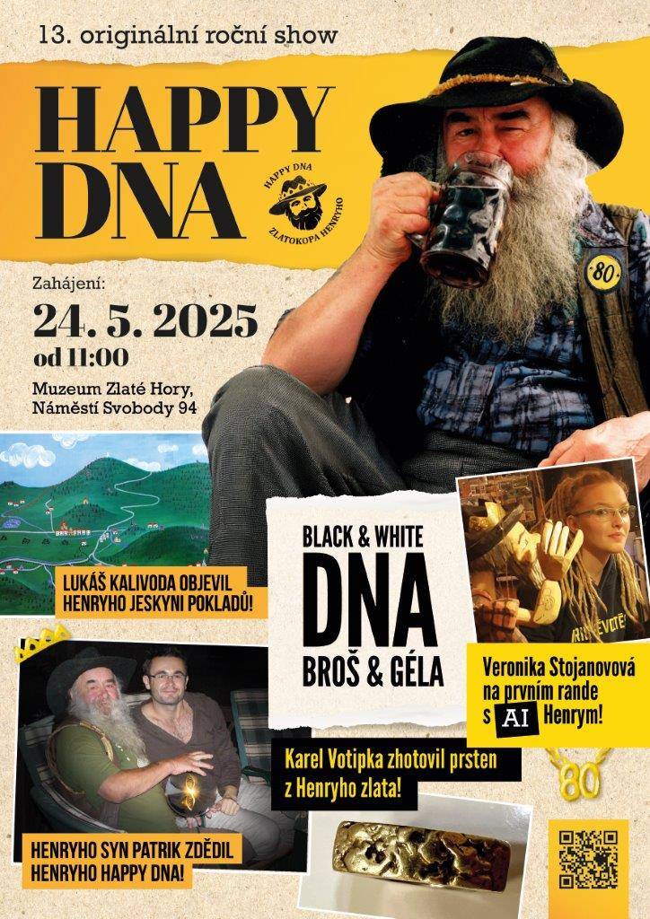 HAPPY DNA ZLATOKOPA HENRYHO