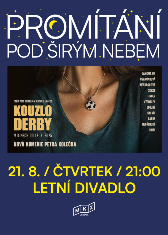 PROMÍTÁNÍ POD ŠIRÝM NEBEM: KOUZLO DERBY