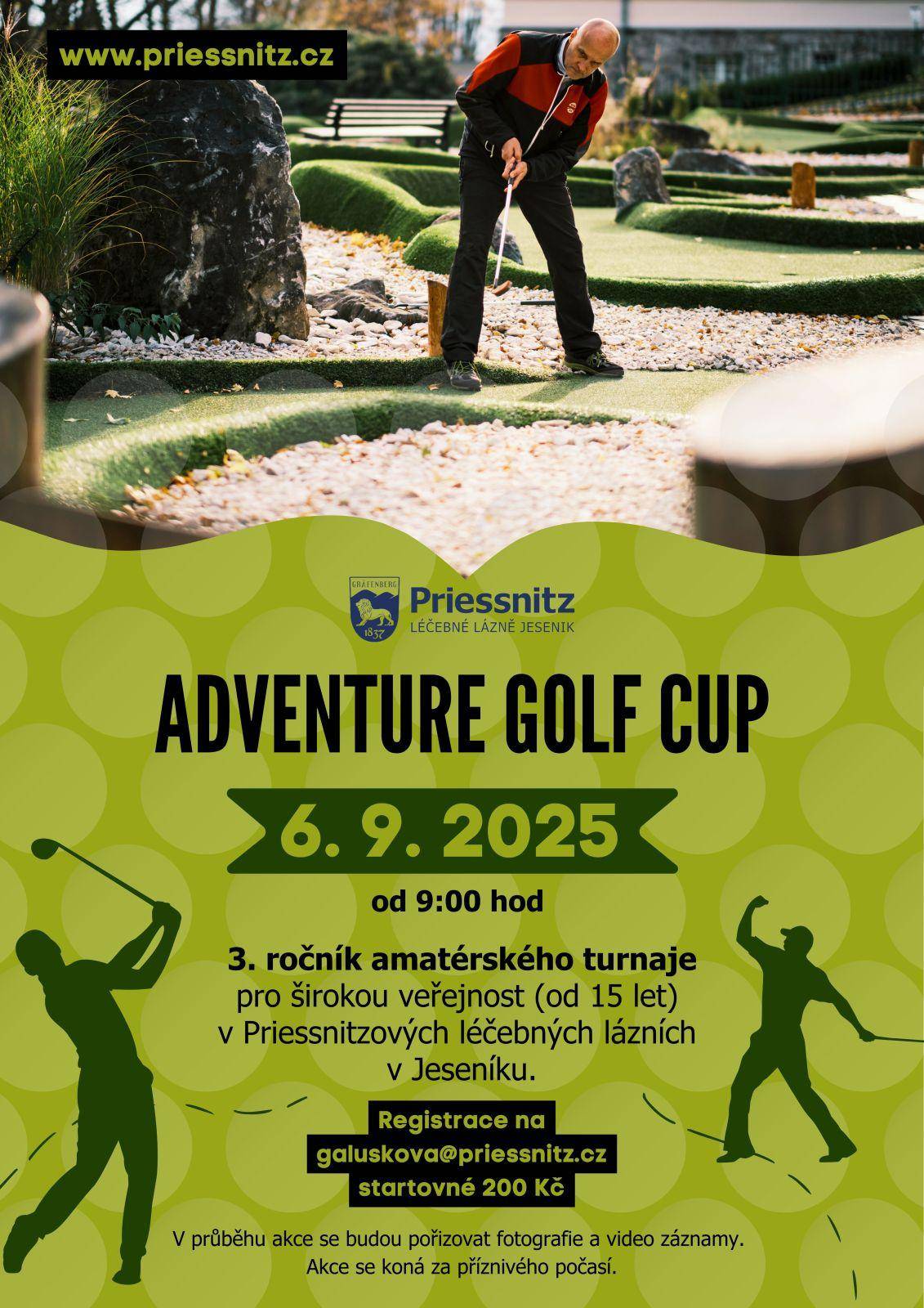 AMATÉRSKÝ TURNAJ V ADVENTURE GOLFU