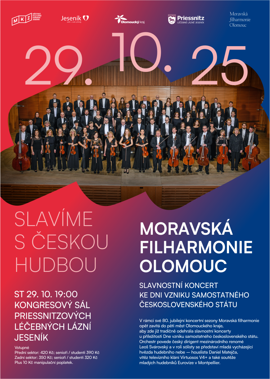 MORAVSKÁ FILHARMONIE OLOMOUC | Slavnostní koncert ke Dni vzniku samostatného československého státu