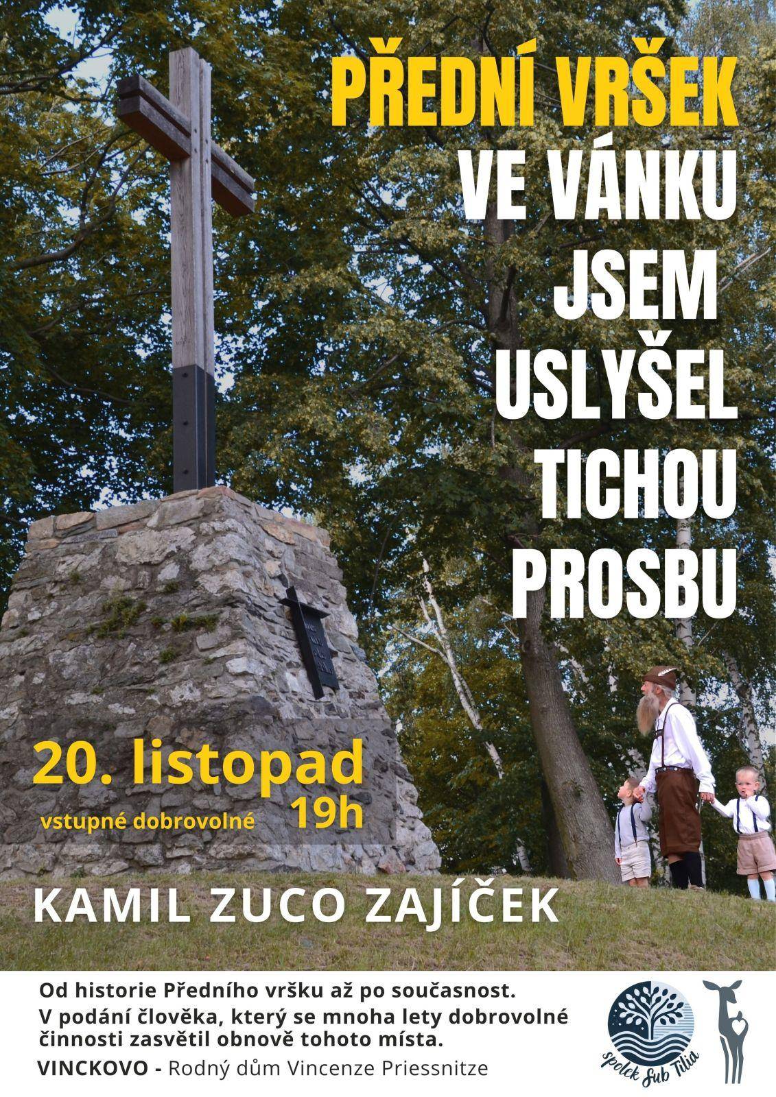 Kamil Zuco Zajíček: Ve vánku jsem uslyšel tichou prosbu