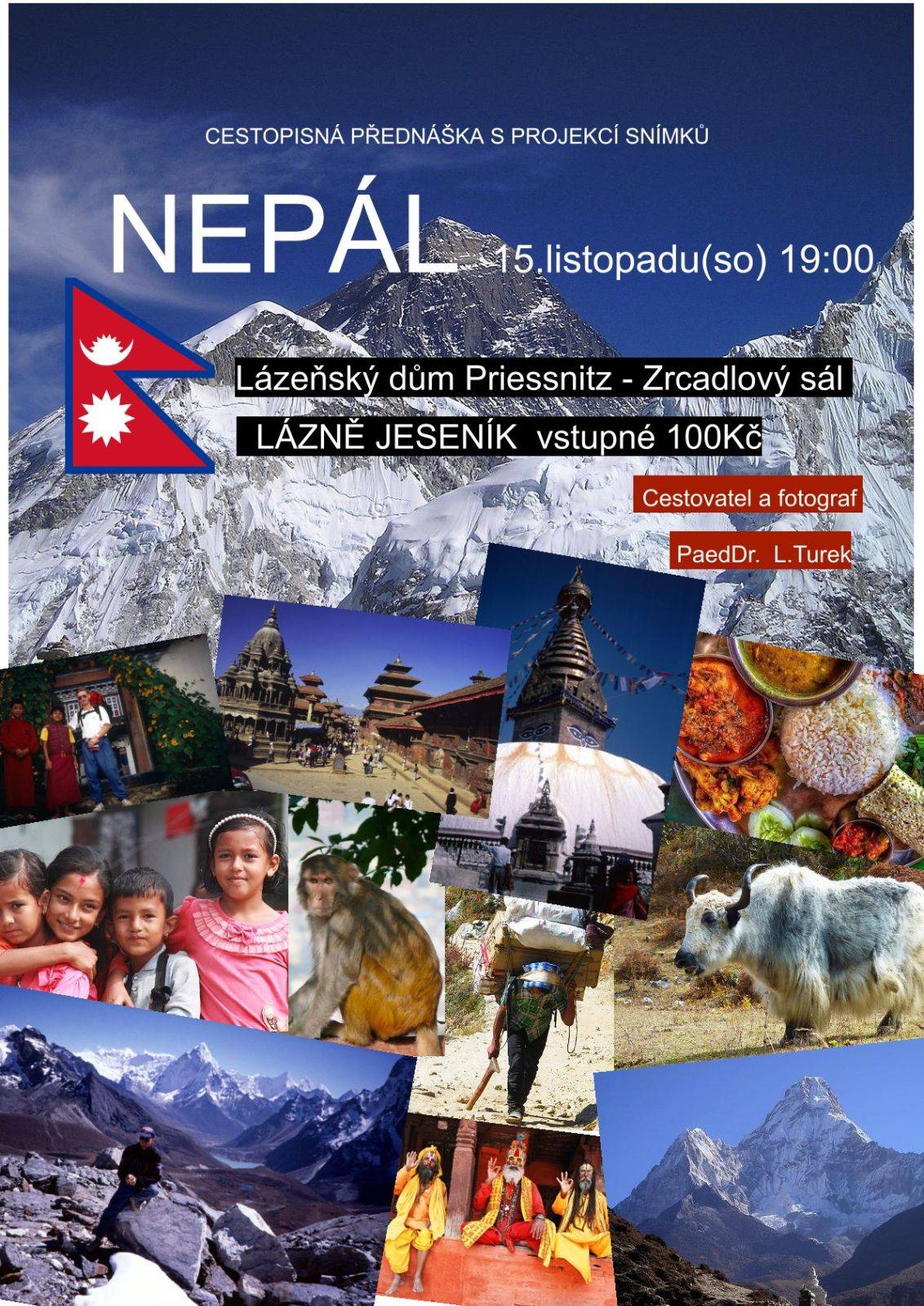 CESTOPISNÁ PŘEDNÁŠKA - NEPÁL