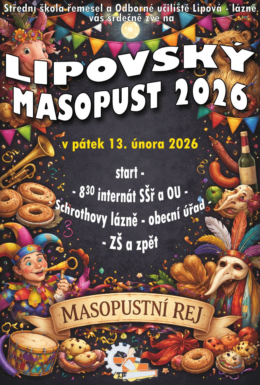 LIPOVSKÝ MASOPUST 2026