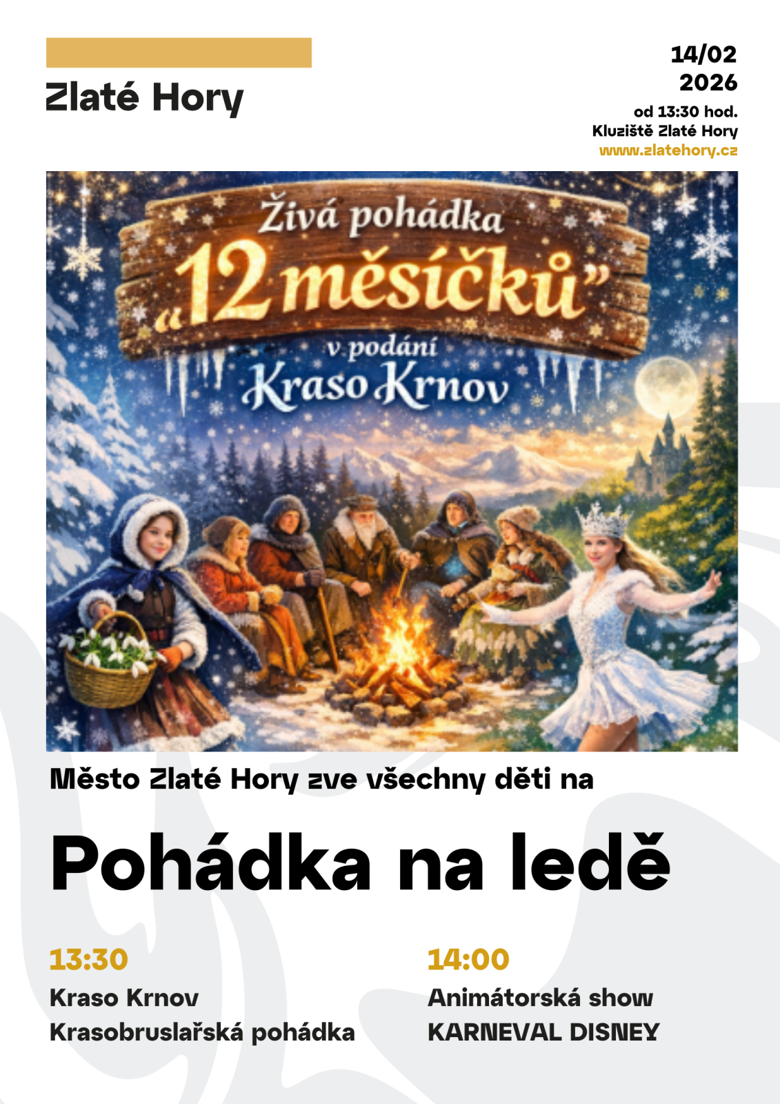 POHÁDKA NA LEDĚ