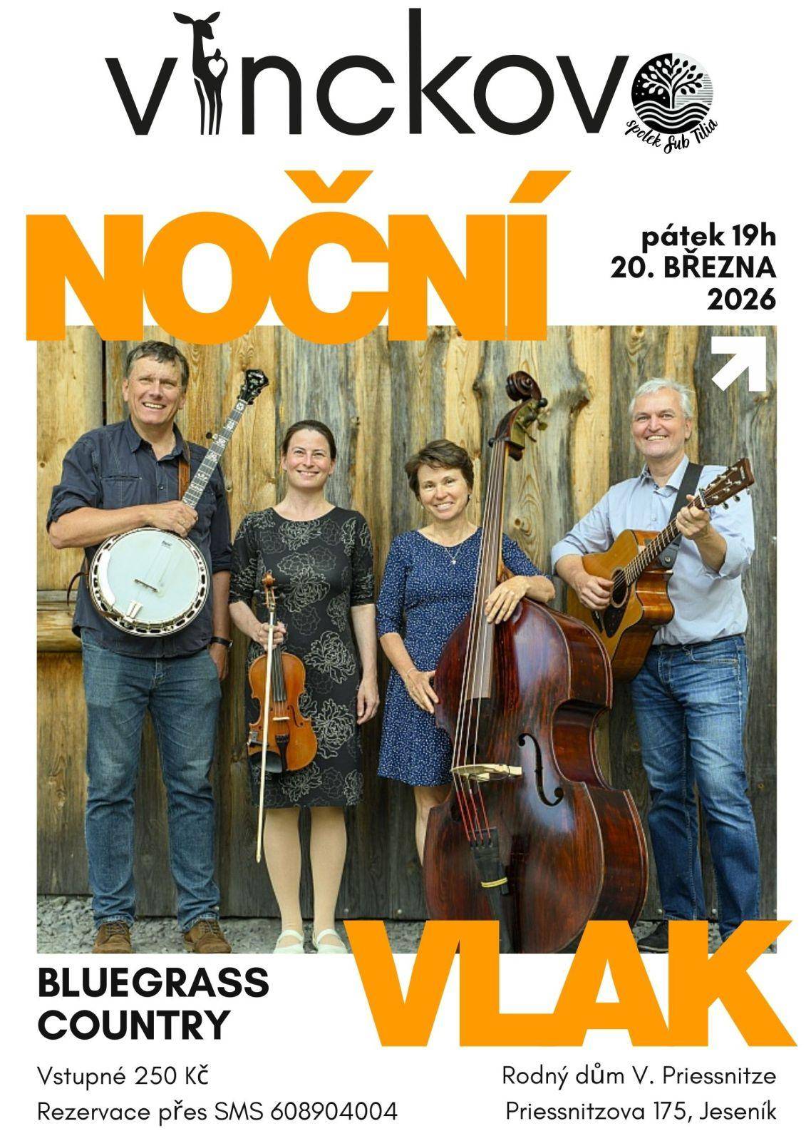 NOČNÍ VLAK - akustický koncert