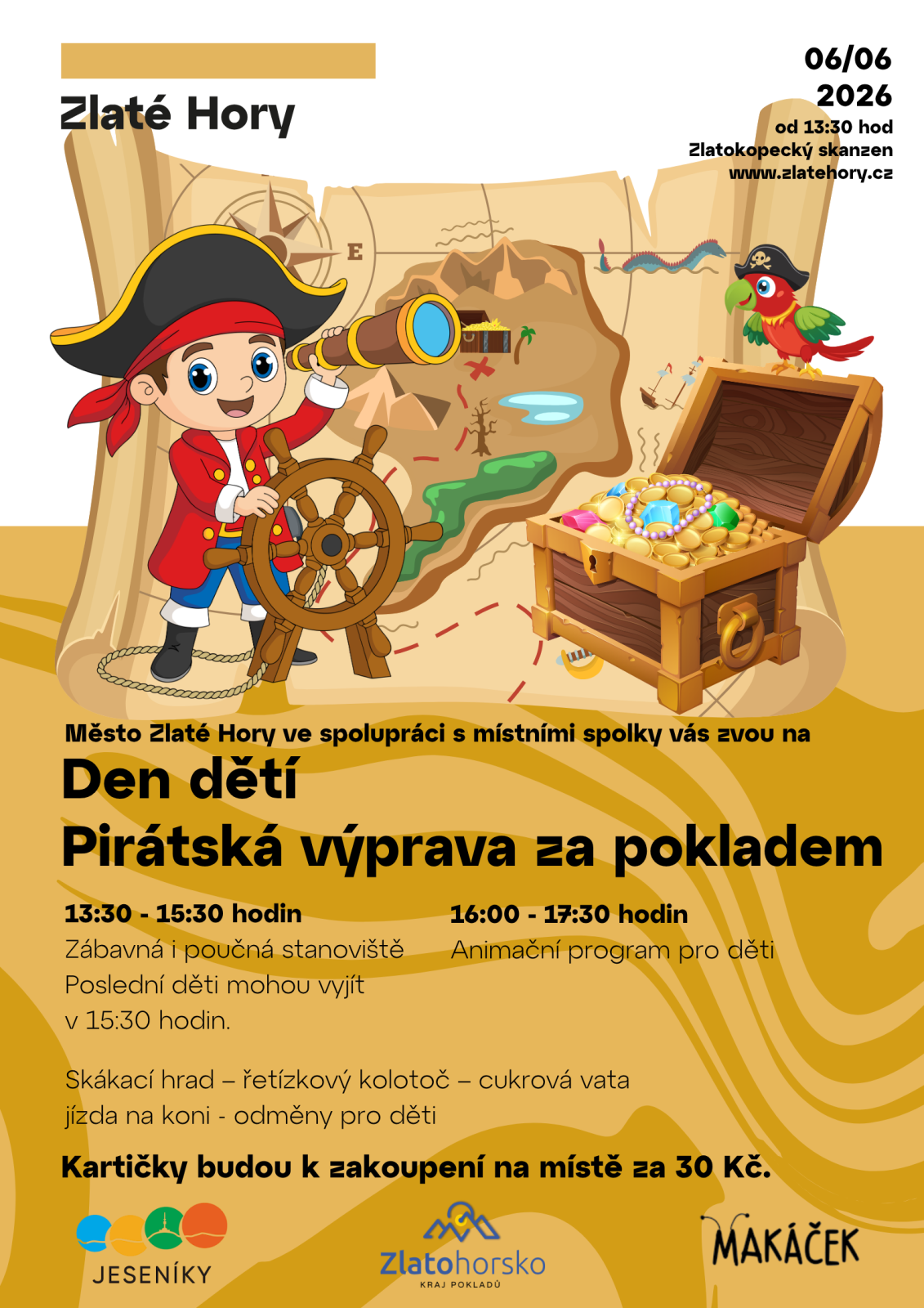 DEN DĚTÍ PIRÁTSKÁ VÝPRAVA