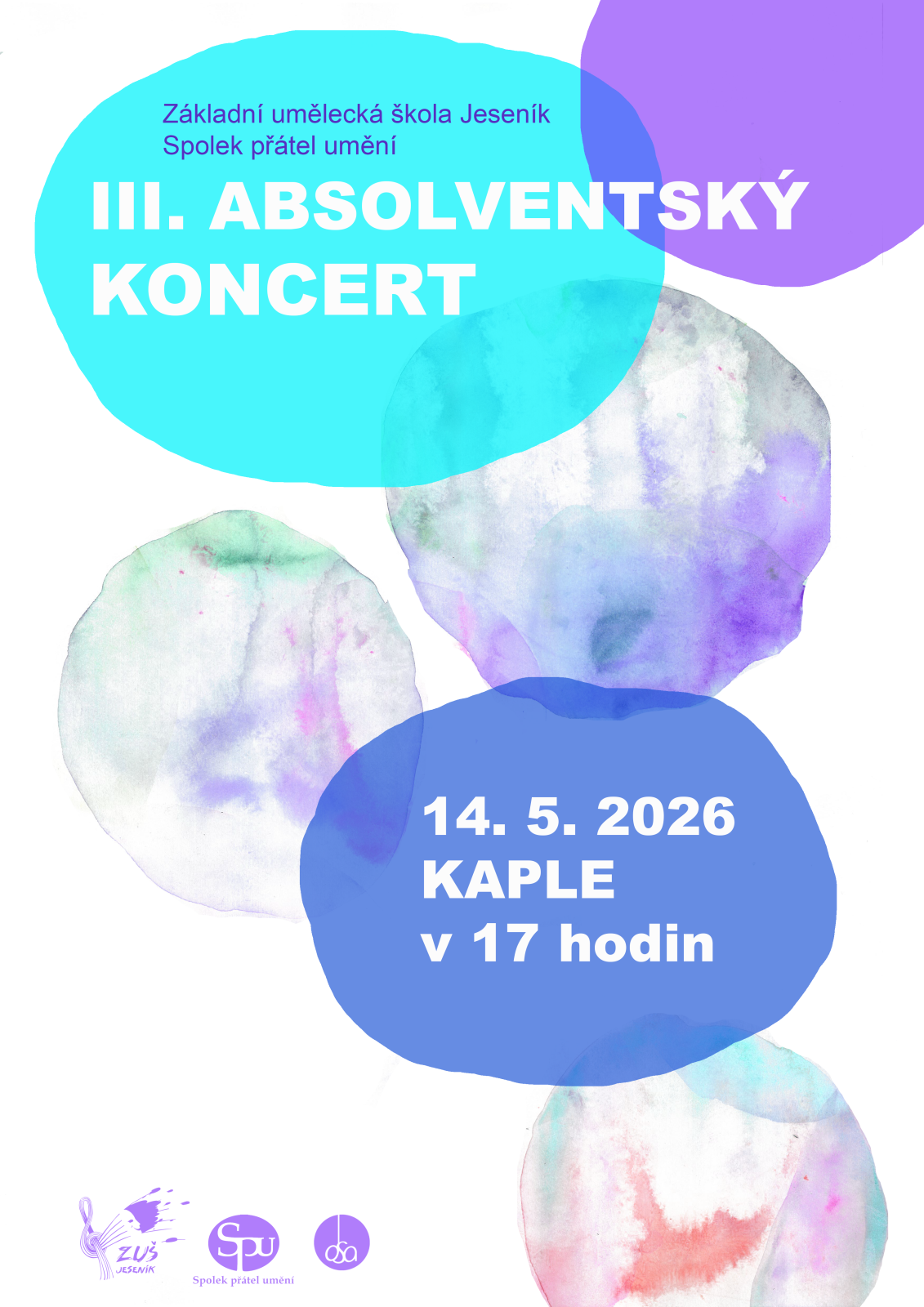III. Absolventský koncert žáků ZUŠ Jeseník