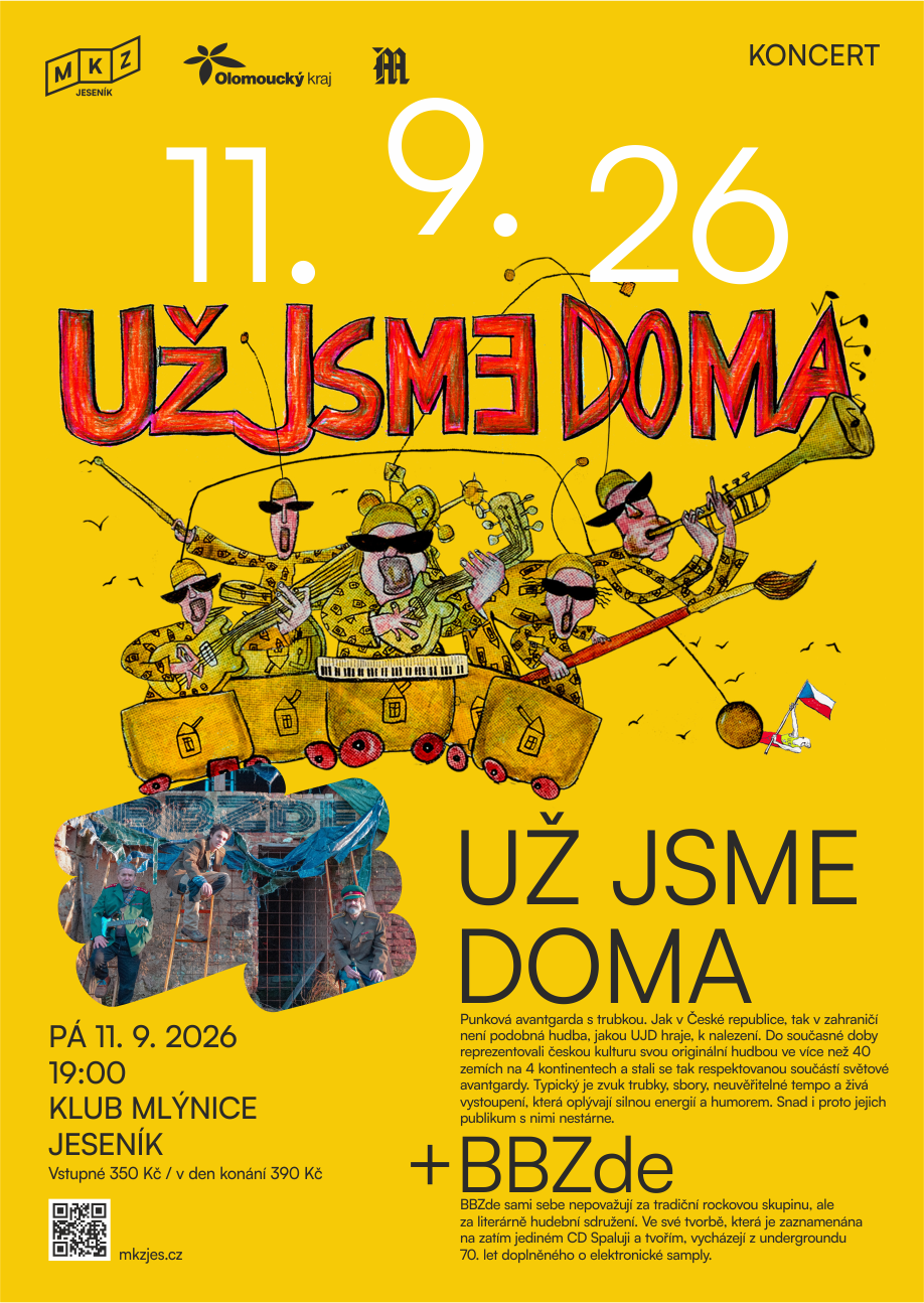 UŽ JSME DOMA