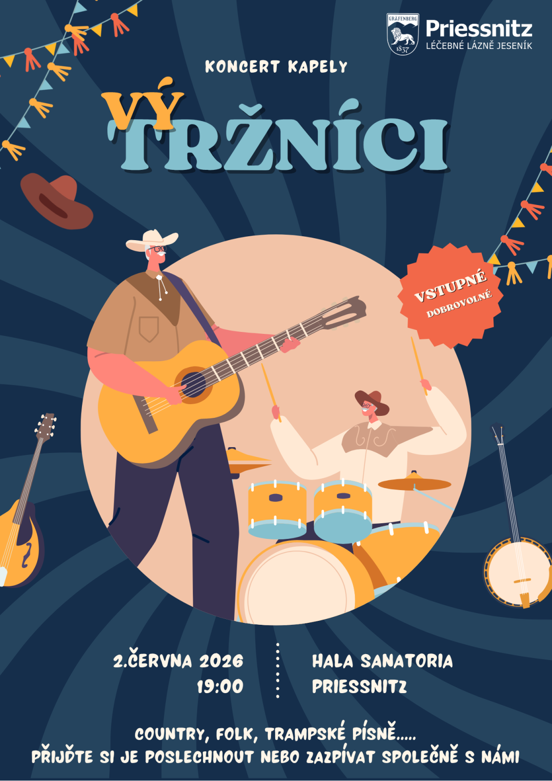 KONCERT KAPELY VÝTRŽNÍCI
