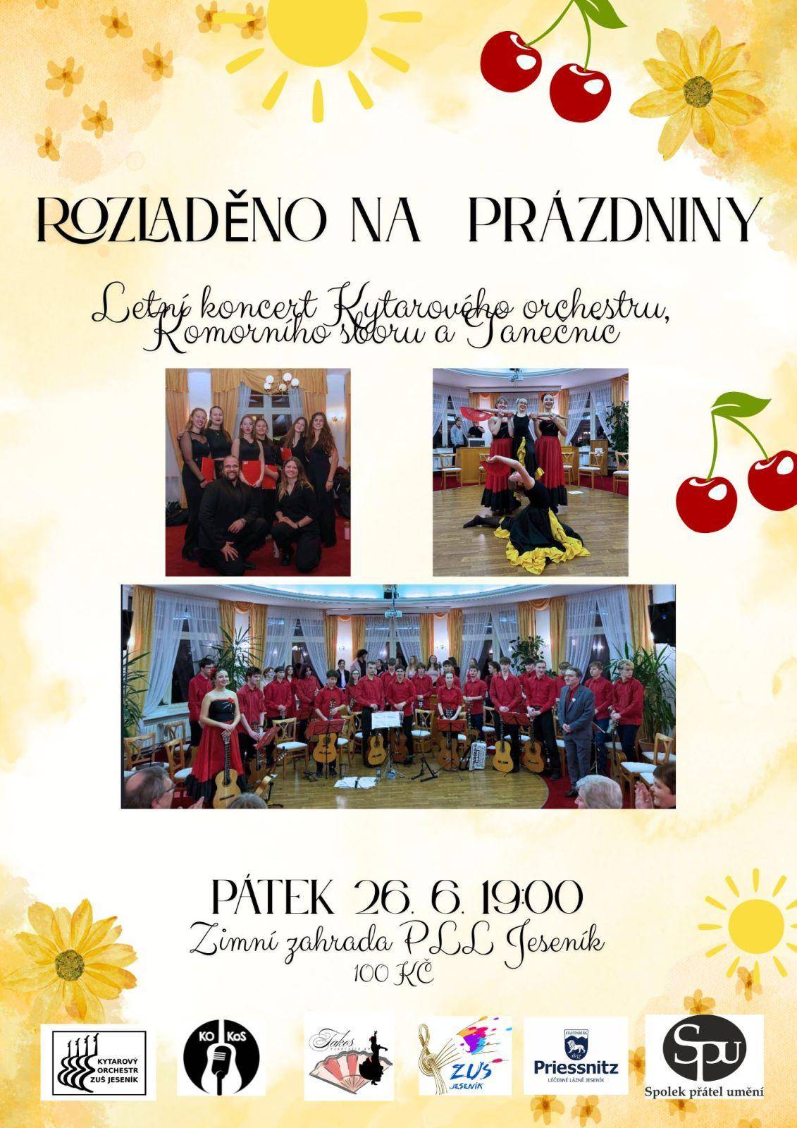 ROZLADĚNO NA PRÁZDNINY - ZÁVĚREČNÝ KONCERT SEZÓNY