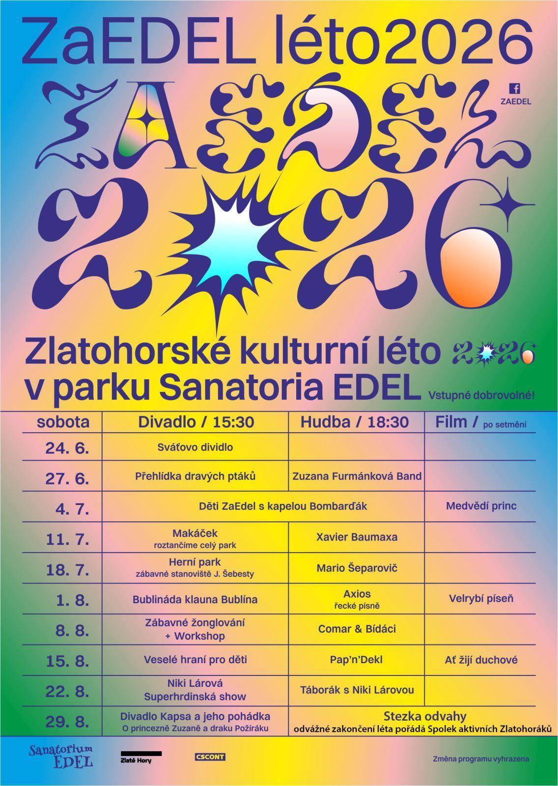 ZA EDEL LÉTO 2026