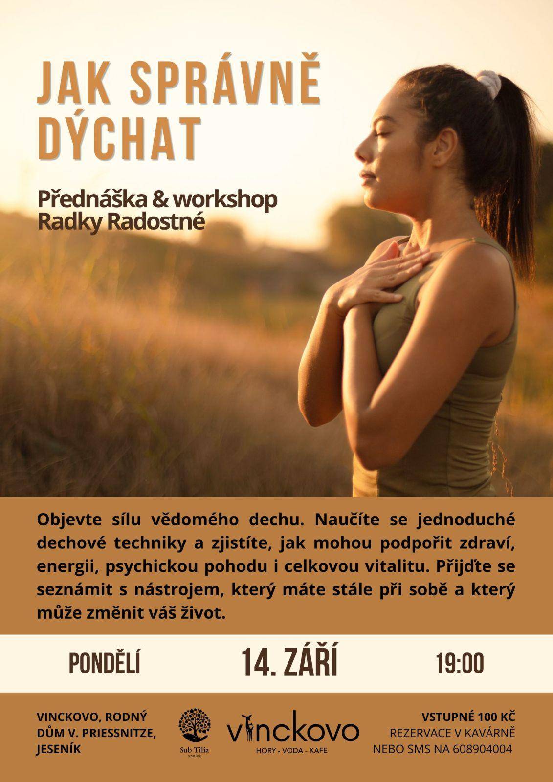Radka Radostná - Jak správně dýchat