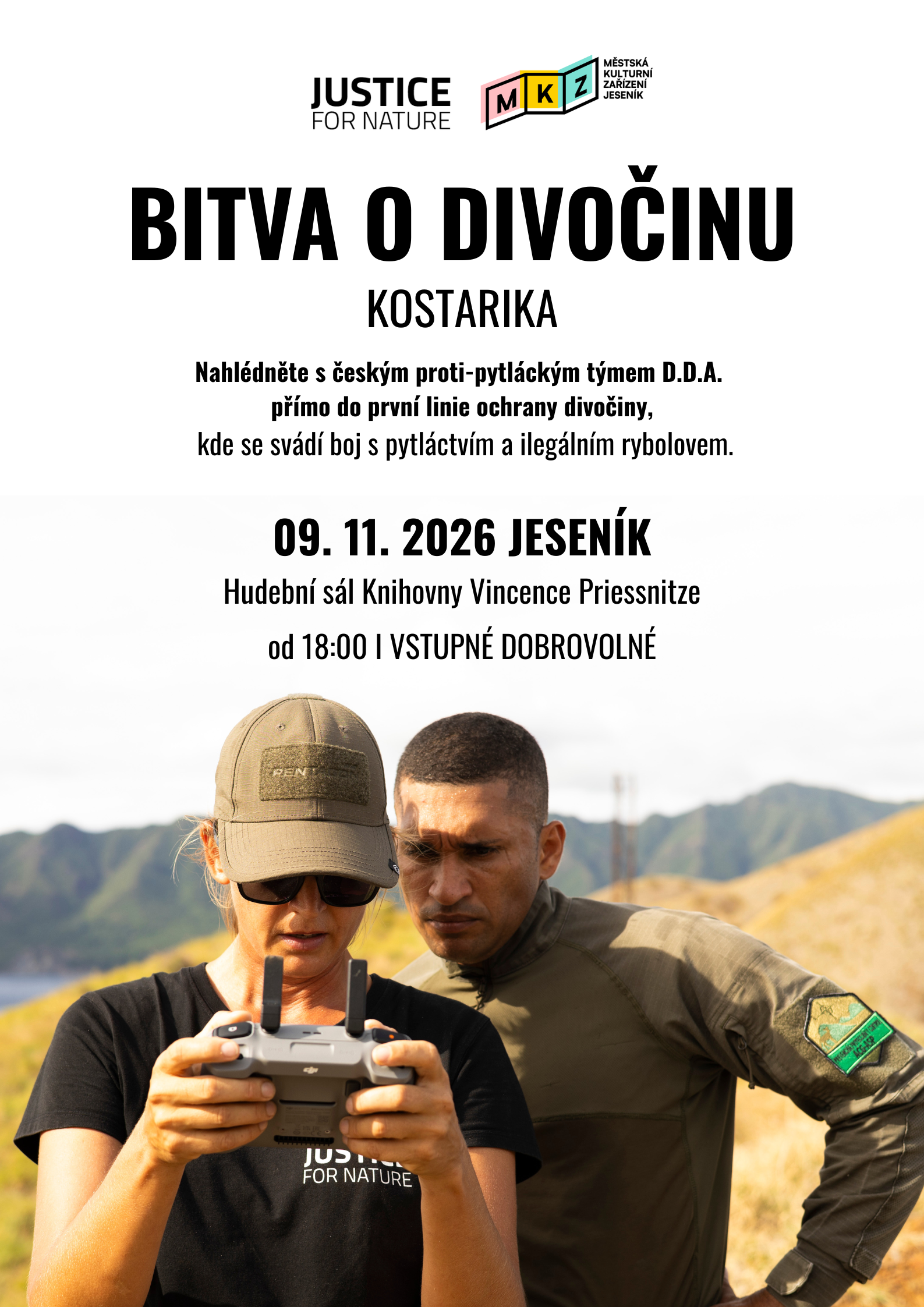 BITVA O DIVOČINU - KOSTARIKA