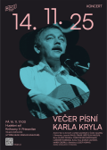 VEČER PÍSNÍ KARLA KRYLA
