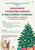 ROZSVÍCENÍ VÁNOČNÍHO STROMU S MIKULÁŠSKOU NADÍLKOU
