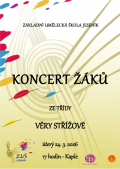 Koncert žáků ze třídy Věry Střížové