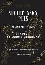 Společenský ples ve stylu Velký Gatsby