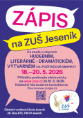 Zápis do ZUŠ Jeseník