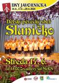 Dny Javornicka - Dětský pěvecký sbor Sluníčko