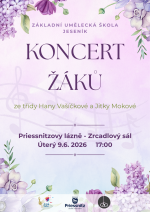 KONCERT ŽÁKŮ ZUŠ JESENÍK