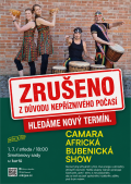 ZRUŠENO: HUDBA V PARKU: CAMARA – AFRICKÁ BUBENICKÁ SHOW