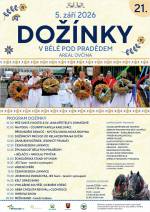 DOŽÍNKY V BĚLÉ POD PRADĚDEM 2026