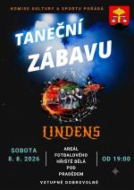 TANEČNÍ ZÁBAVA SE SKUPINOU LINDENS
