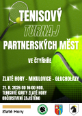 TENISOVÝ TURNAJ PARTNERSKÝCH MĚST