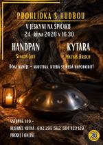 Prohlídka s hudbou v Jeskyni Na Špičáku