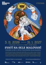 Svatí na skle malovaní